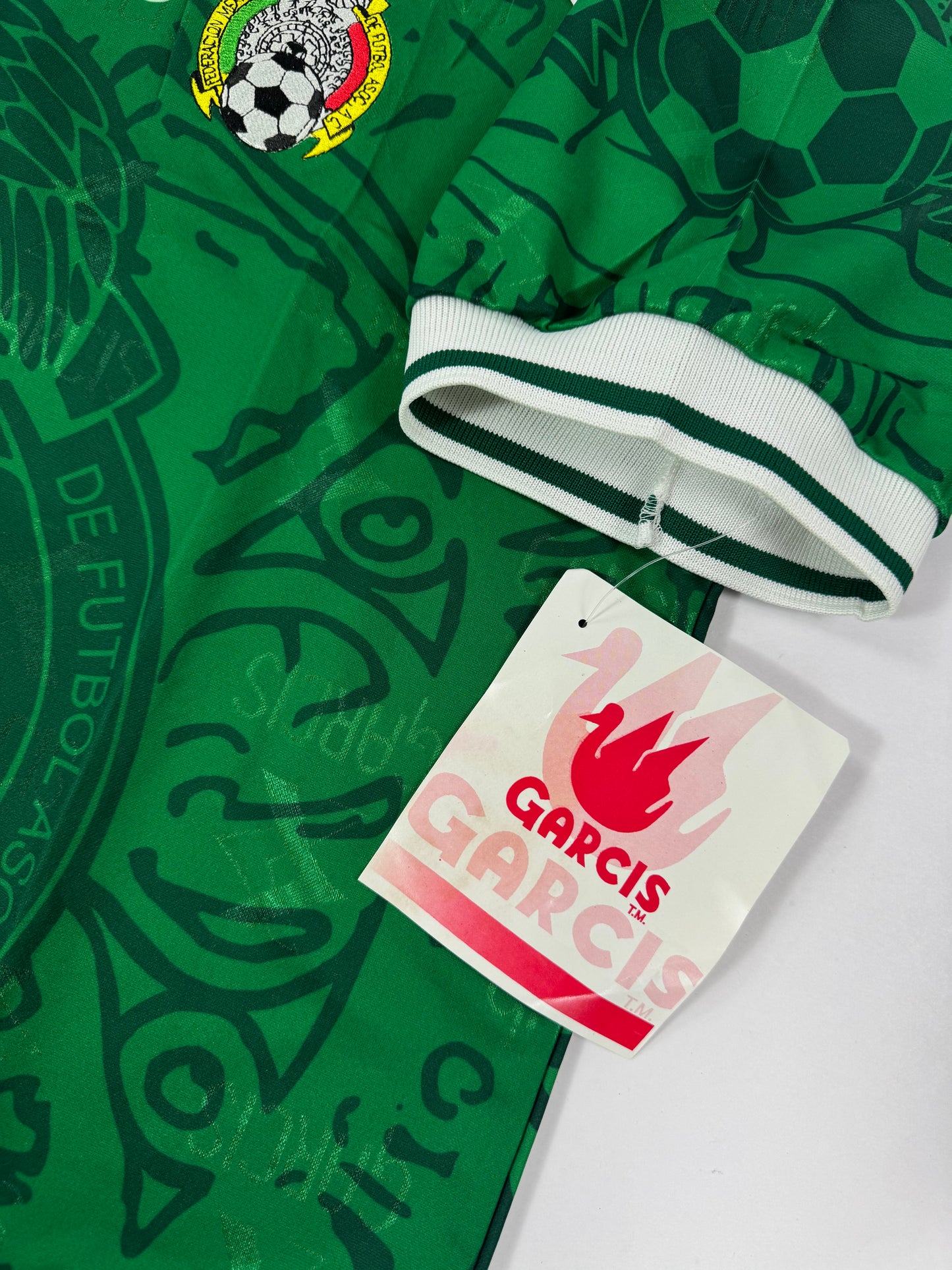 1999 GARCIS MEXICO HOME JERSEY CONFEDERATIONS CUP (L)