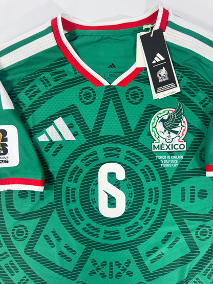 2026 ADIDAS MEXICO HOME AUTHENTIC JERSEY NEW WITH TAGS ERIK LIRA 6 (L)