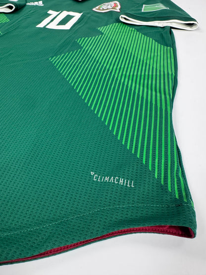 2018 ADIDAS MEXICO HOME JERSEY GIO DOS SANTOS 10 NEW WITH TAGS (L)  PLAYER VERSION