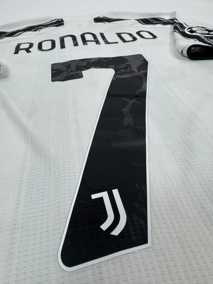 2020/21 ADIDAS JUVENTUS HOME JERSEY RONALDO 7 AUTHENTIC PLAYER VERSION (M)
