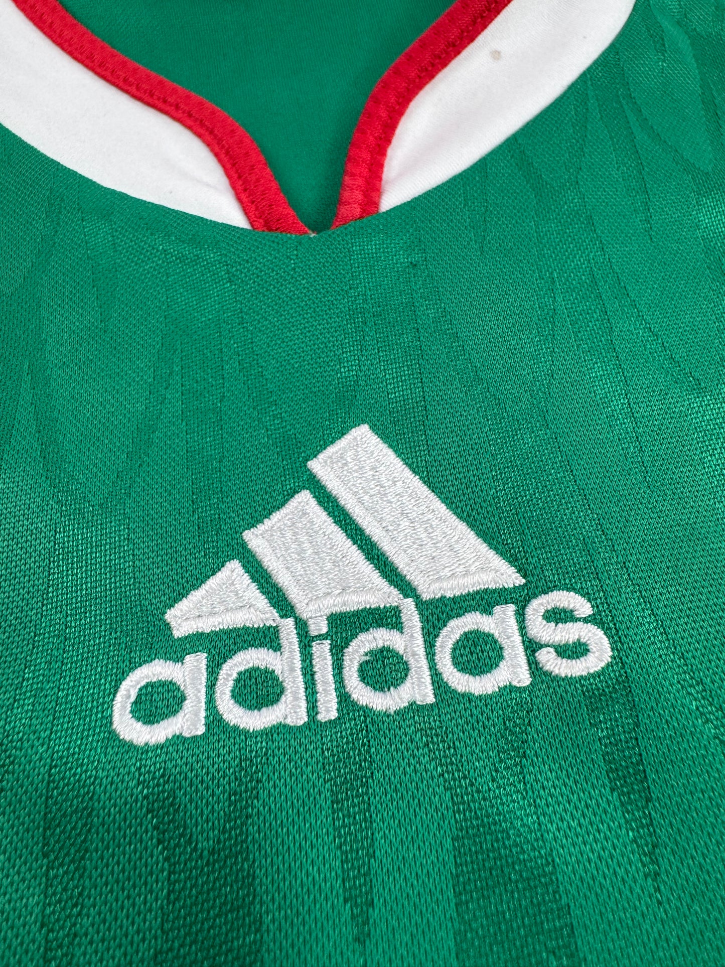 2010 ADIDAS MEXICO HOME JERSEY CUAUHTEMOC BLANCO 10-(M)