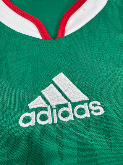 2010 ADIDAS MEXICO HOME JERSEY CUAUHTEMOC BLANCO 10-(M)