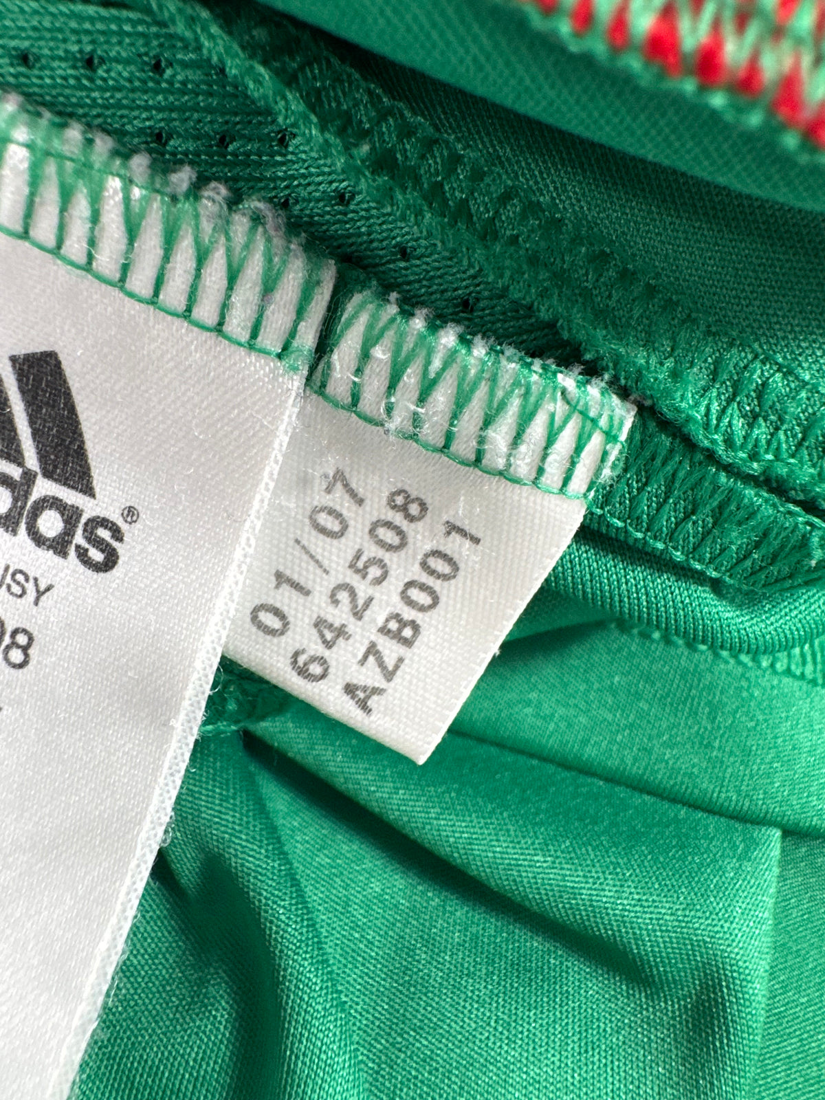 2007 ADIDAS MEXICO HOME JERSEY CARLOS SALCIDO 3 (S)