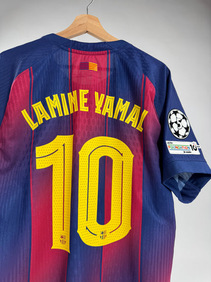25/26 NIKE FC BARCELONA AUTHENTIC HOME JERSEY LAMINE YAMAL 10 NEW WITH TAGS