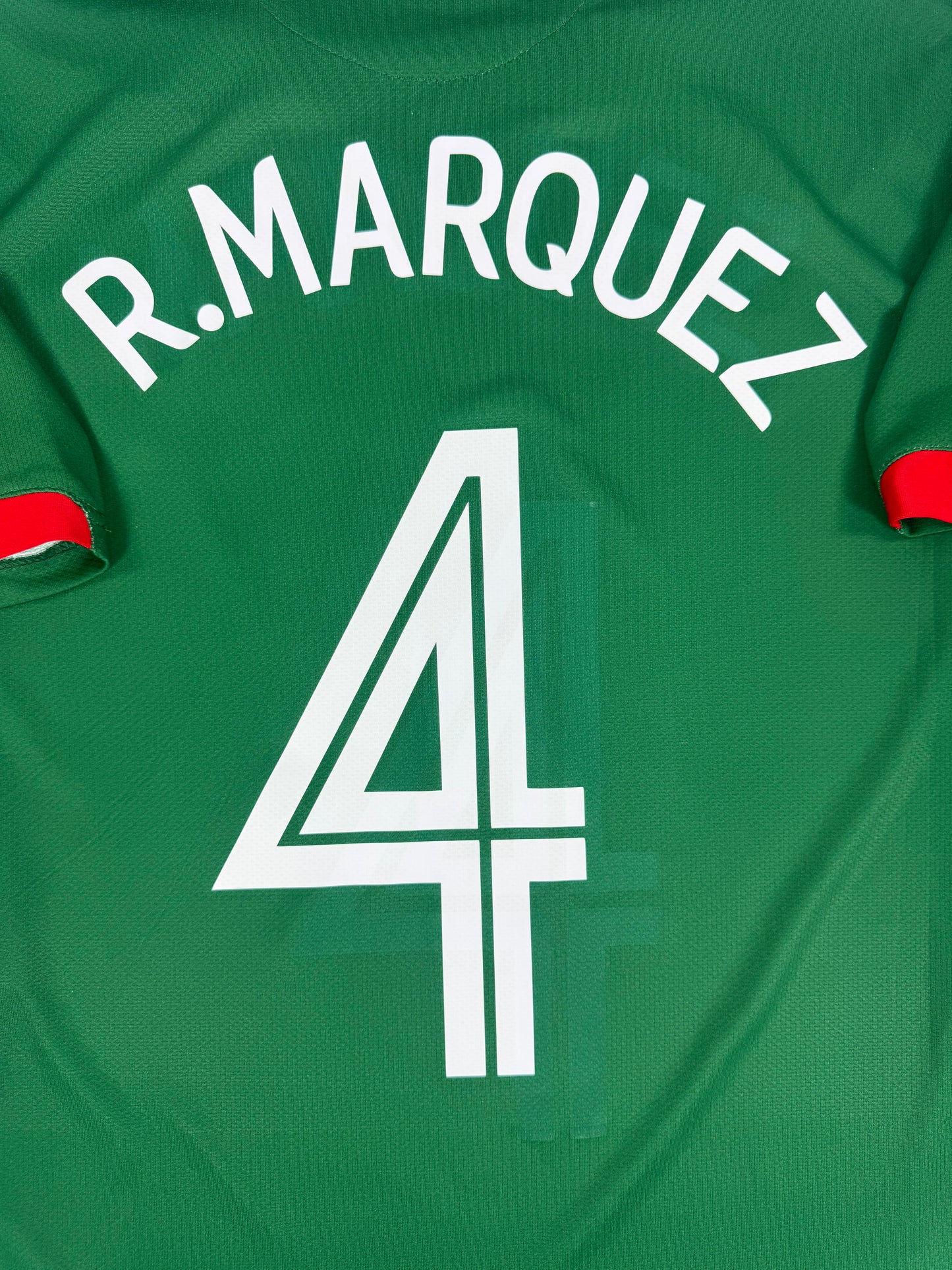 2006 NIKE MEXICO HOME JERSEY RAFA MARQUEZ 4-(L)