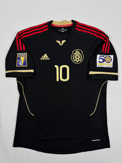 2011 ADIDAS MEXICO AWAY JERSEY GI0 DOS SANTOS 10 (XL)PLAYER VERSION