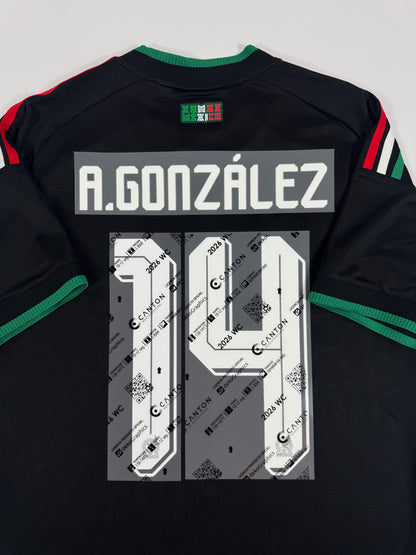 2026 MEXICO THIRD JERSEY NAME SET-ARMANDO GONZALEZ 14