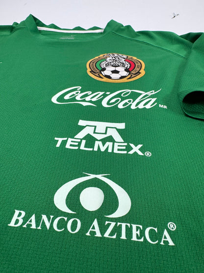 2006 NIKE MEXICO TRANING JERSEY UTILERIA TEAM ISSUE (L)