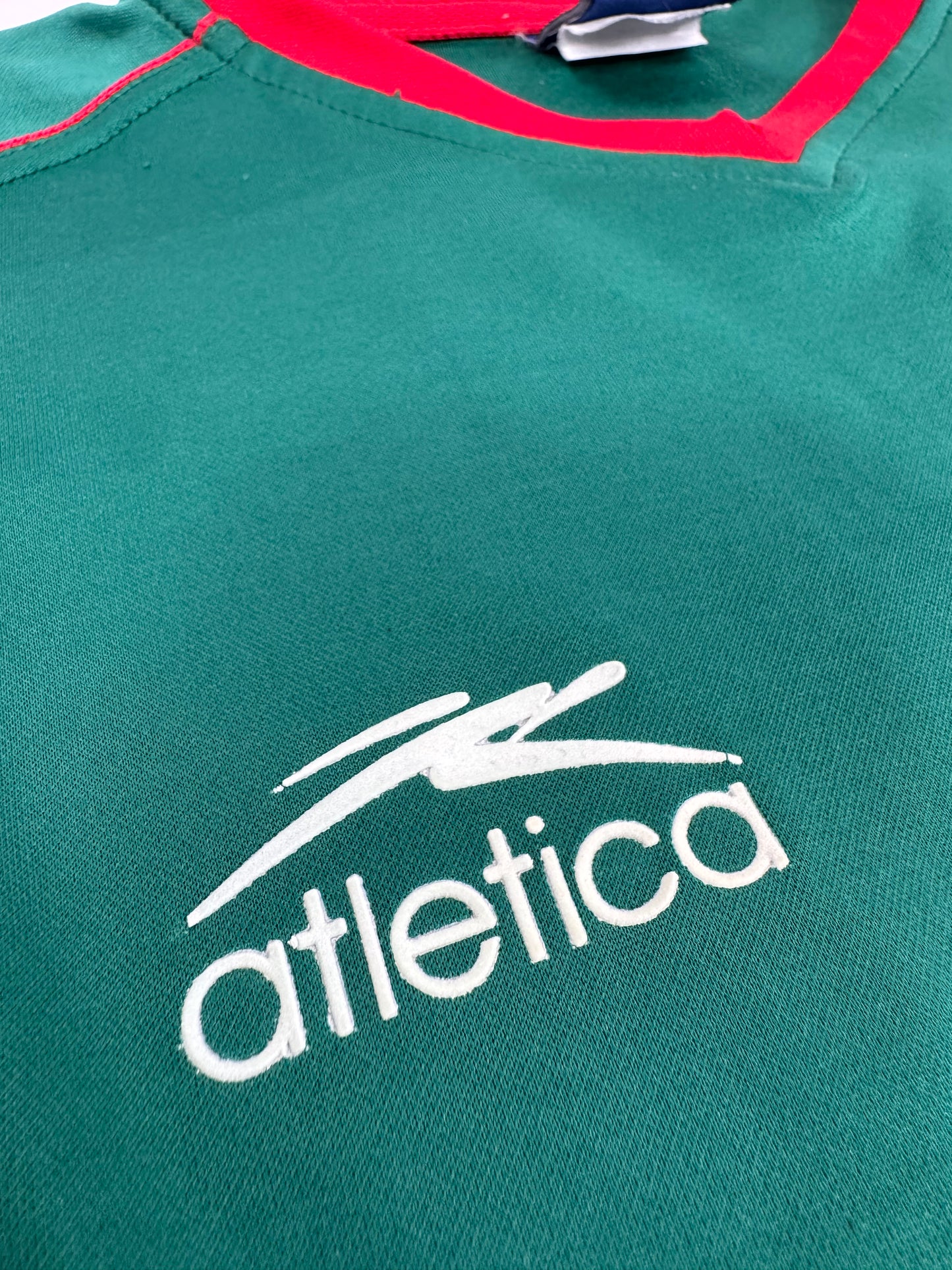 2002 ATLETICA MEXICO HOME JERSEY CUAUHTEMOC BLANCO 10 (XL)