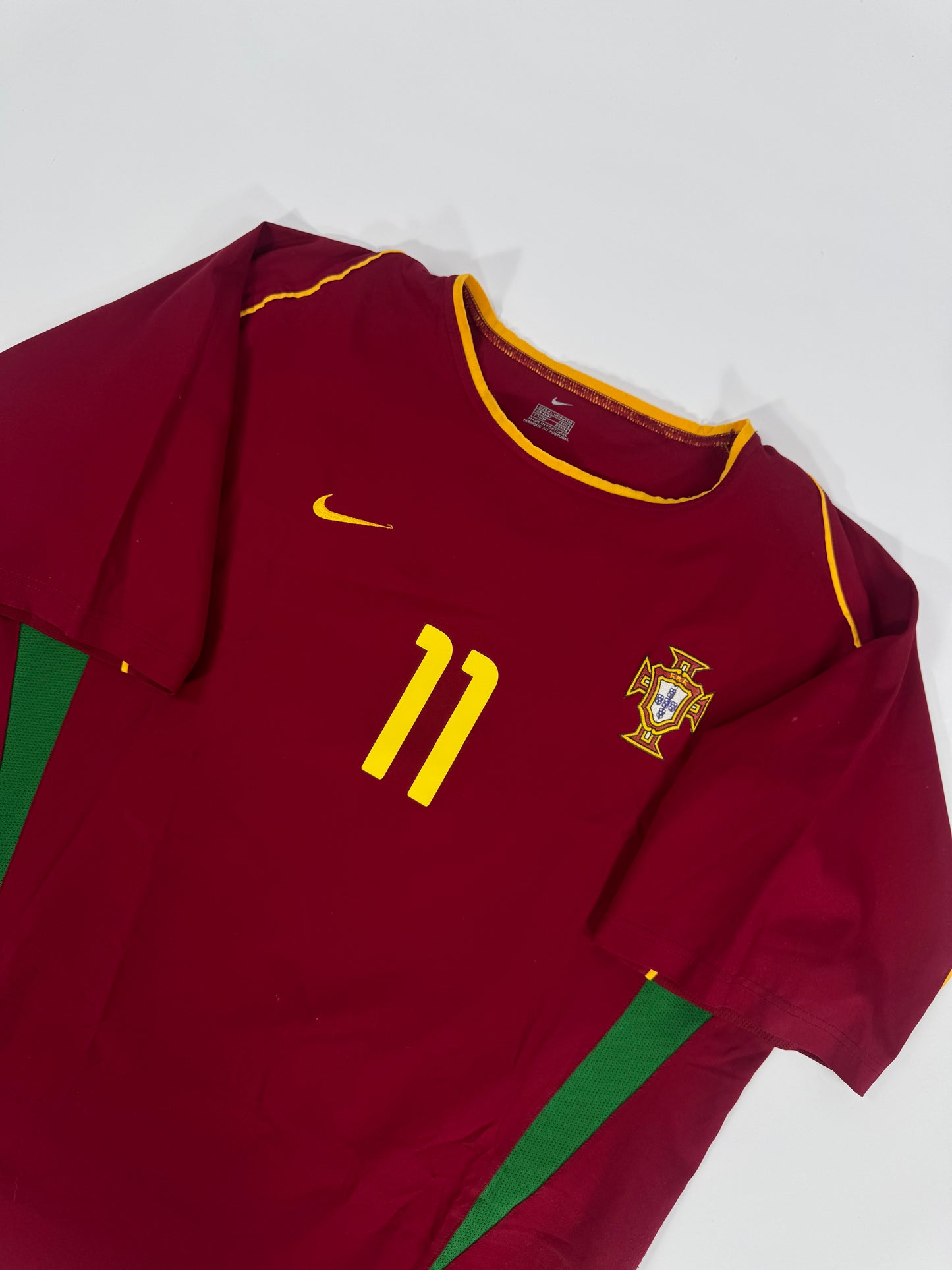2003 NIKE PORTUGAL HOME JERSEY CRISTIANO RONALDO 7 (XL)