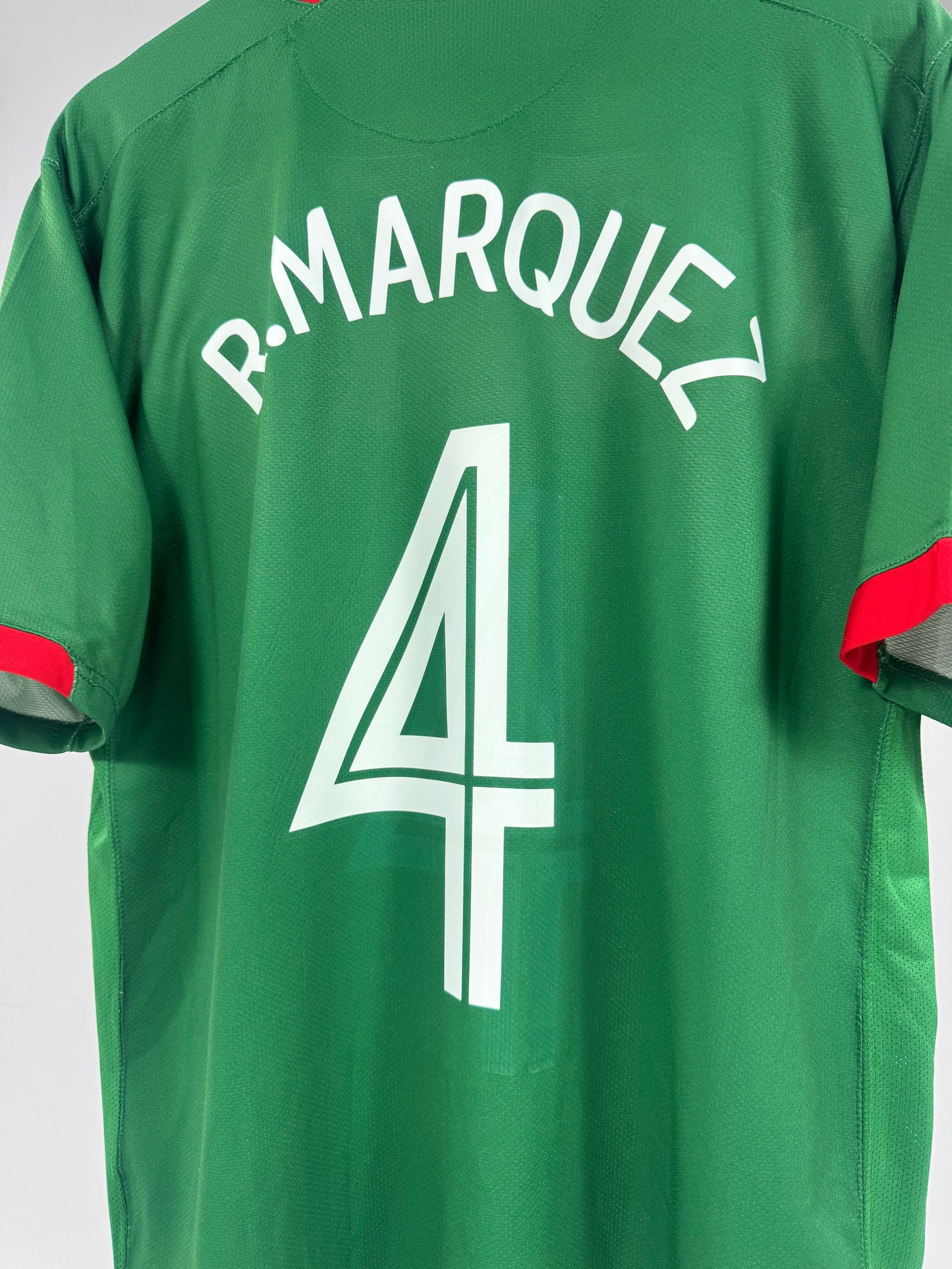 2006 NIKE MEXICO HOME JERSEY RAFA MARQUEZ 4-(L)