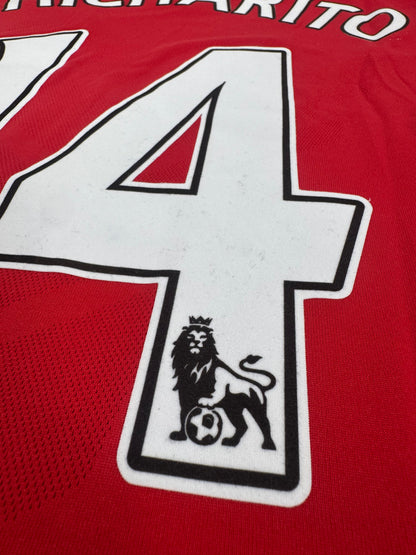 2010 NIKE MANCHESTER UNITED HOME JERSEY CHICHARITO 14 (L)