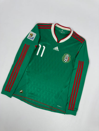 2010 ADIDAS MEXICO HOME JERSEY CARLOS VELA 11-(S)