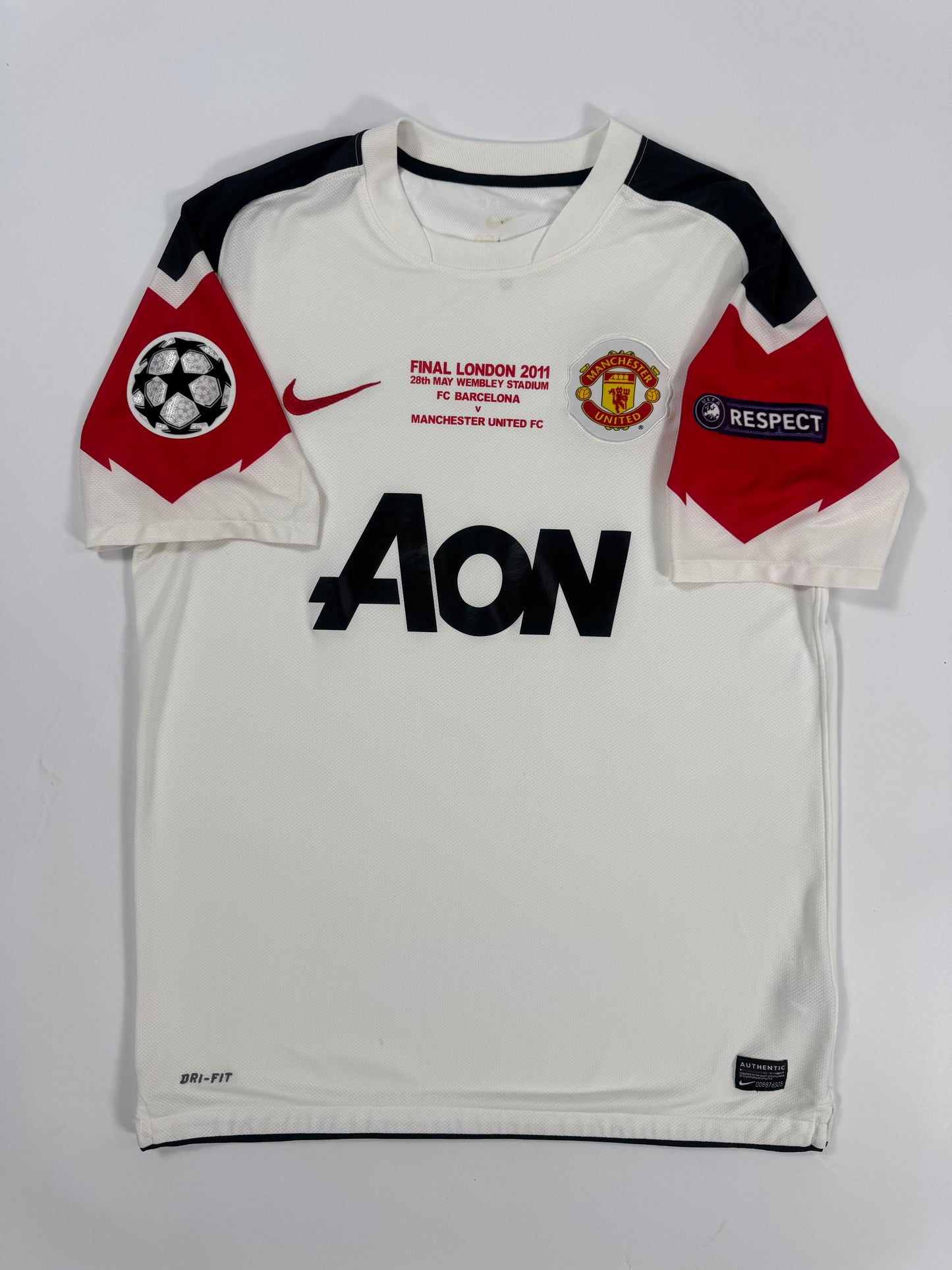 2011 NIKE MANCHESTER UNITED AWAY JERSEY UCL FINAL CHICHARITO  14 (M)