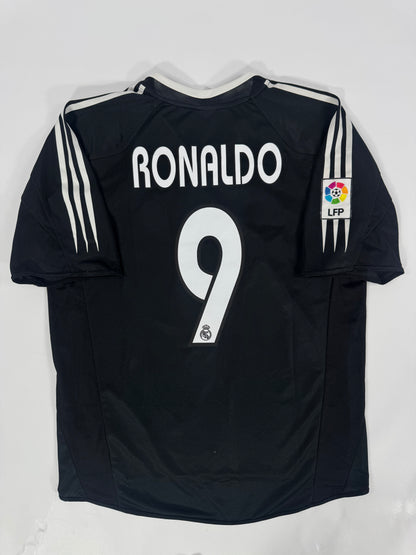 04/05 ADIDAS REAL MADRID AWAY JERSEY R9 RONALDO NAZARIO 9 (L)