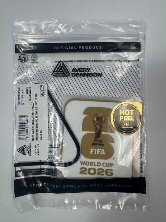 OFFICIAL 2026 WORLD CUP PATCH