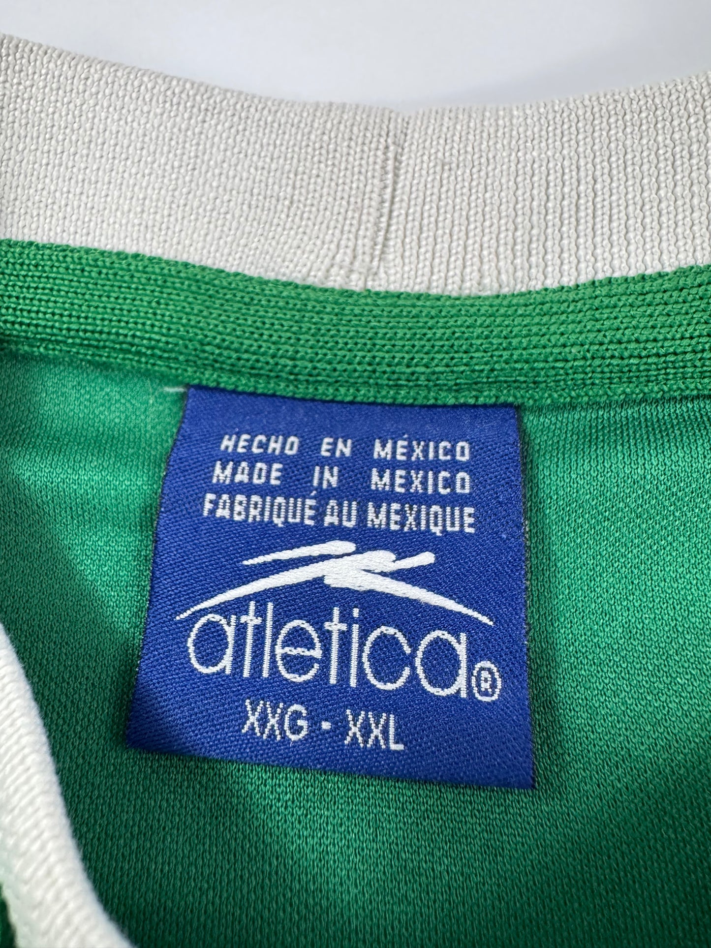 2001 ATLETICA MEXICO HOME JERSEY CUAUHTÉMOC BLANCO 10 (XXL)