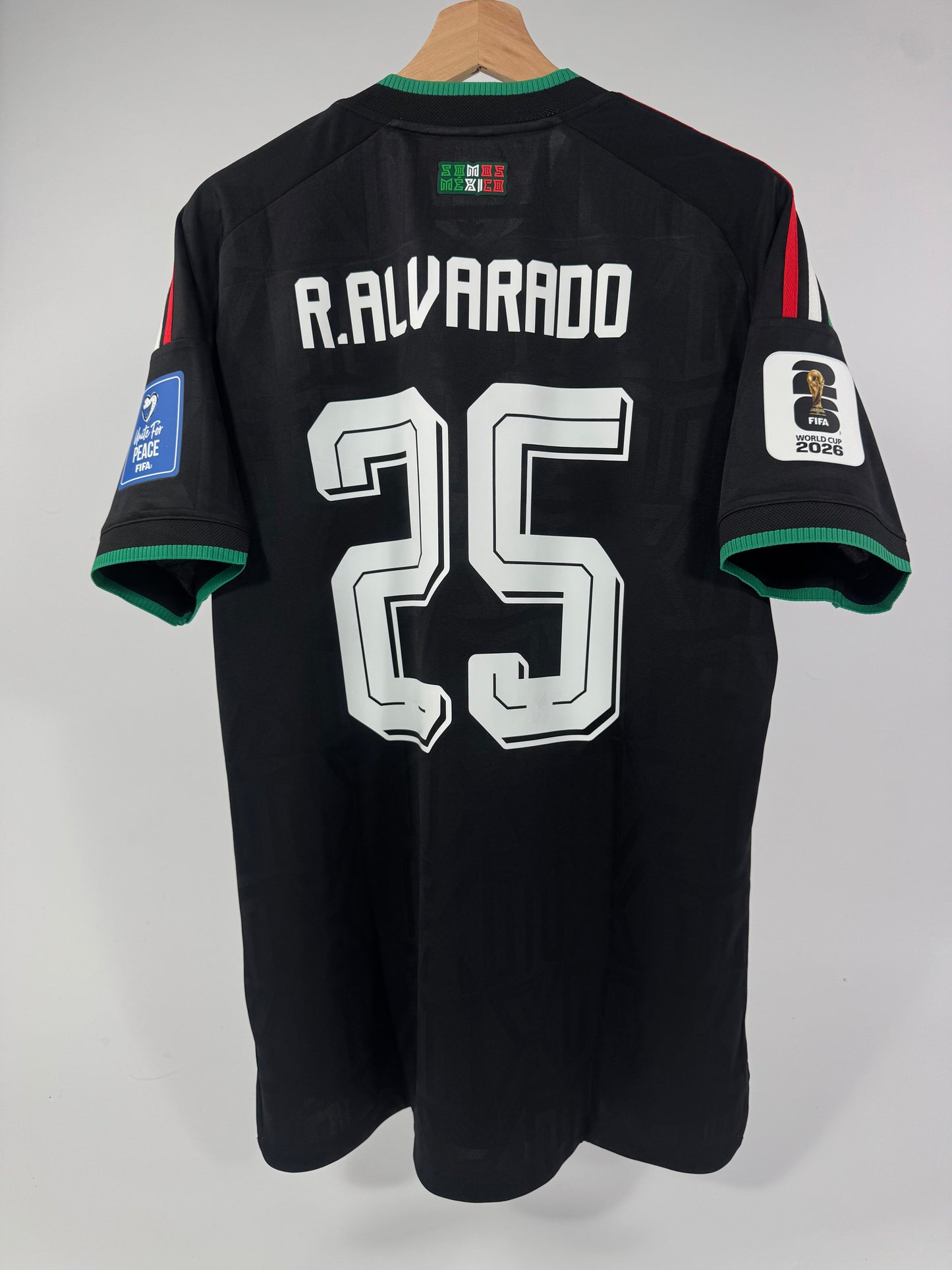 2026 ADIDAS MEXICO 3RD JERSEY ALVARADO 25 AUTHENTIC PLAYER VERSION (L)NEW WITH TAGS