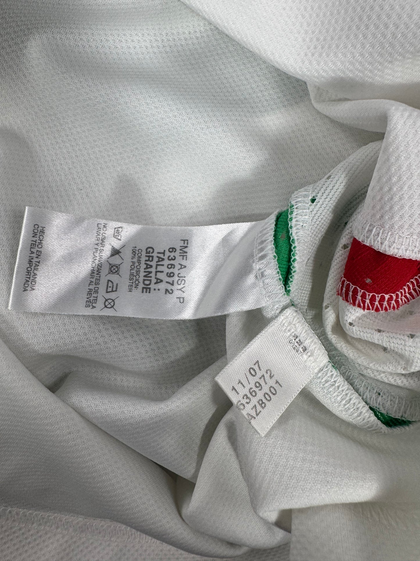 2009 ADIDAS MEXICO AWAY JERSEY PLAYER VERSION RAFA MARQUEZ 4 (L)