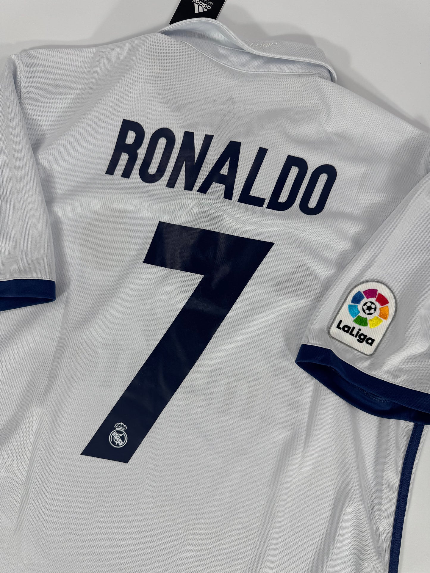 16/17 REAL MADRID HOME JERSEY CRISTIANO RONALDO 7(L) NEW WITH TAGS