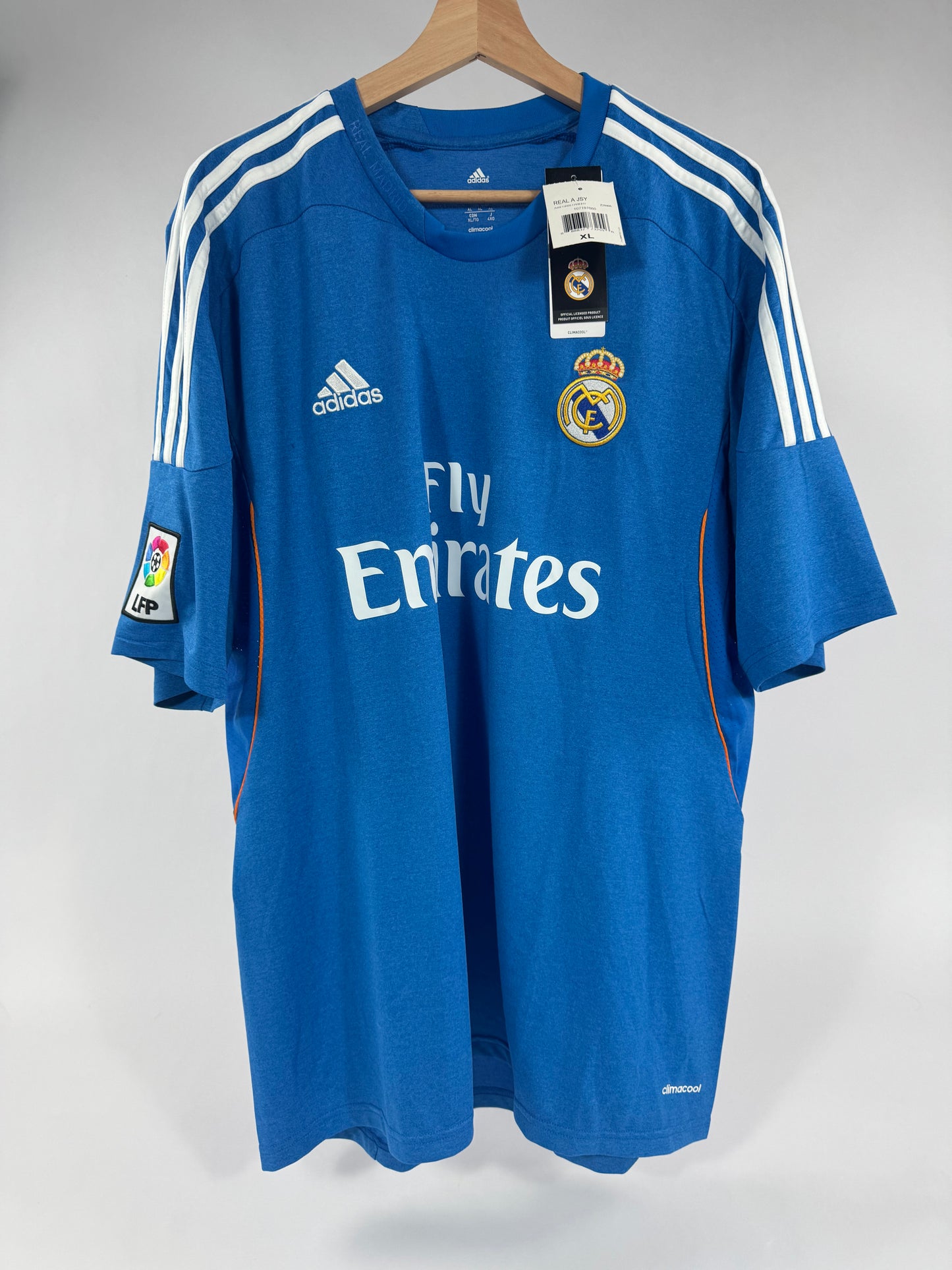 2012 ADIDAS REAL MADRID AWAY JERSEY NEW WITH TAGS-(XL)