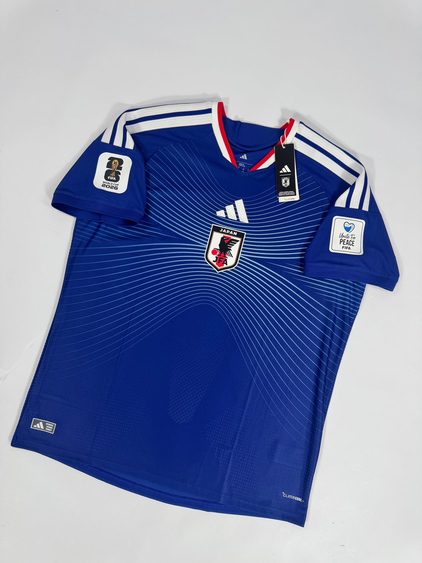 2026 ADIDAS JAPAN HOME JERSEY PLAYER AUTHENTIC VERSION NEW WITH TAGS (XL)
