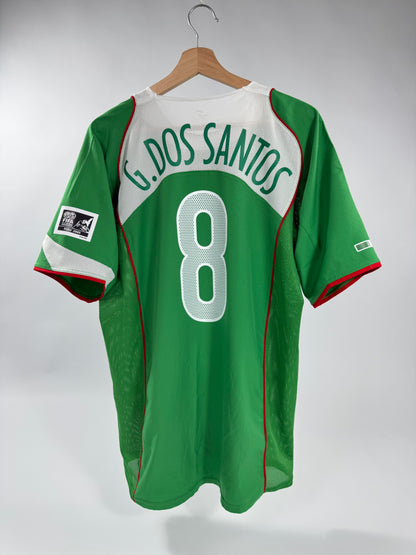2004/05 NIKE T90 MEXICO HOME JERSEY GIO DOS SANTOS 8 (L)