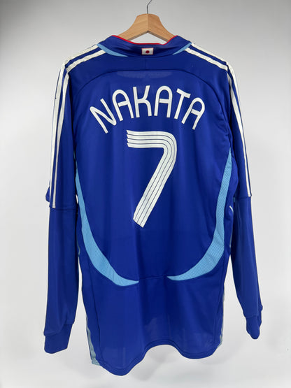 2006 ADIDAS FORMOTION JAPAN HOME JERSEY LONG SLEEVE PLAYER VERSION (L)