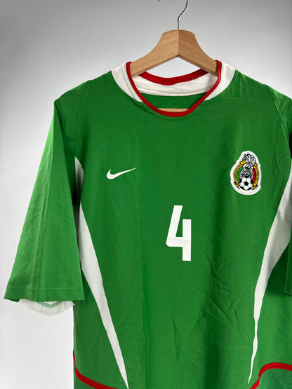 2003 NIKE MEXICO HOME JERSEY MARQUEZ 4 (L)