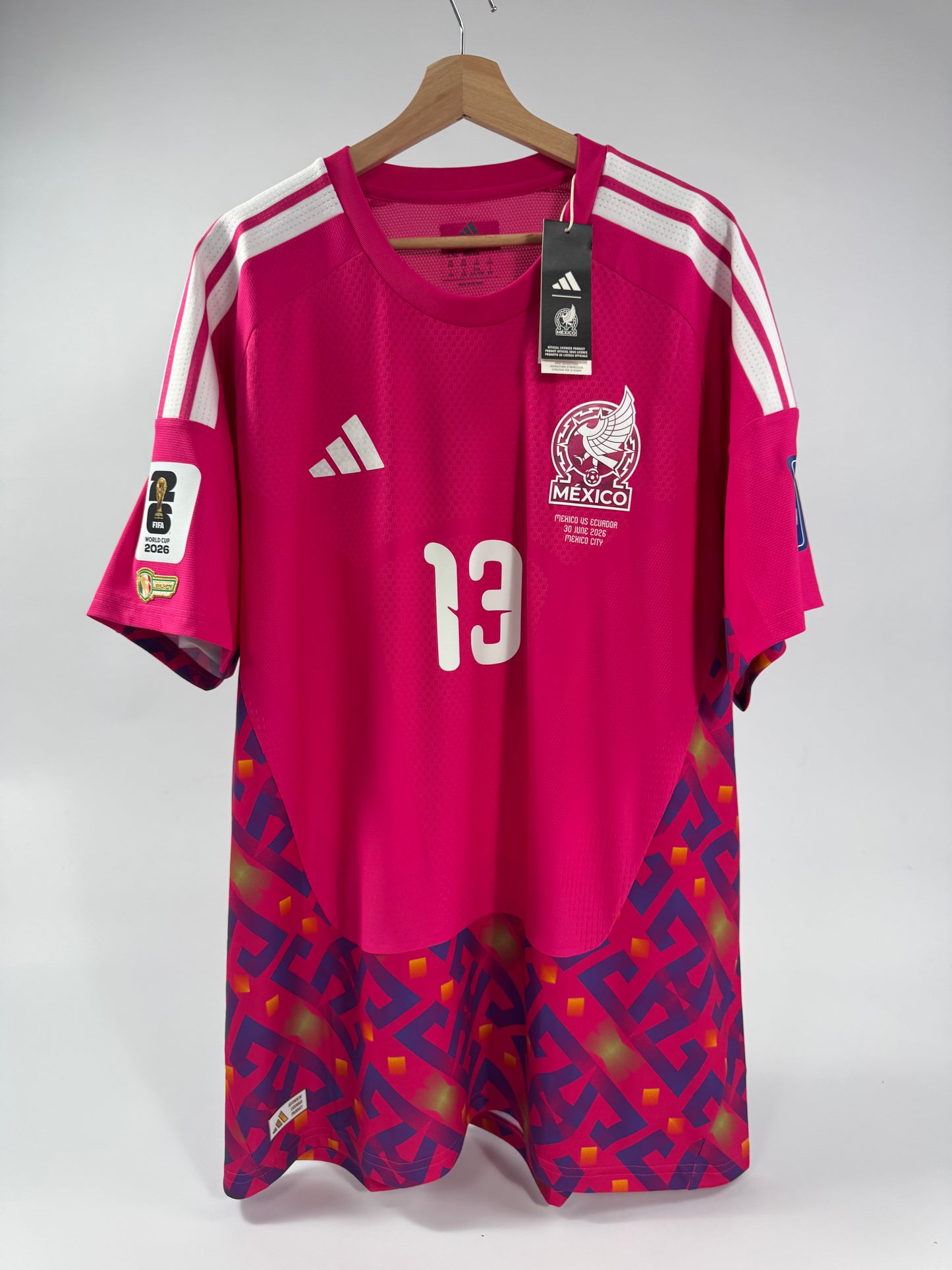 2026 ADIDAS MEXICO GK JERSEY AUTHENTIC PLAYER VERSION GUILLERMO OCHOA 13 (XXL) NEW WITH TAGS