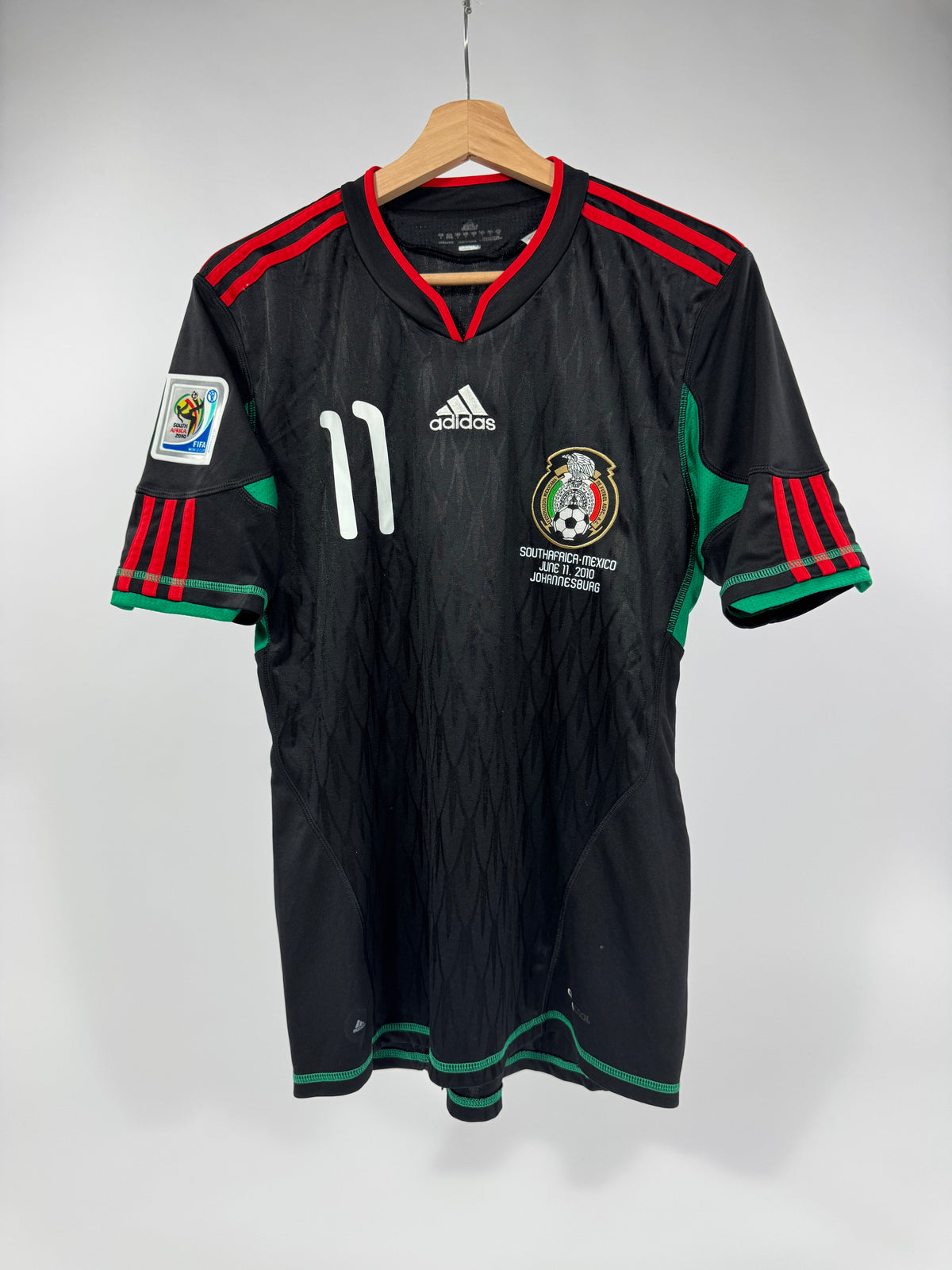2010 WORLD CUP MEXICO AWAY CARLOS VELA 11 (S)