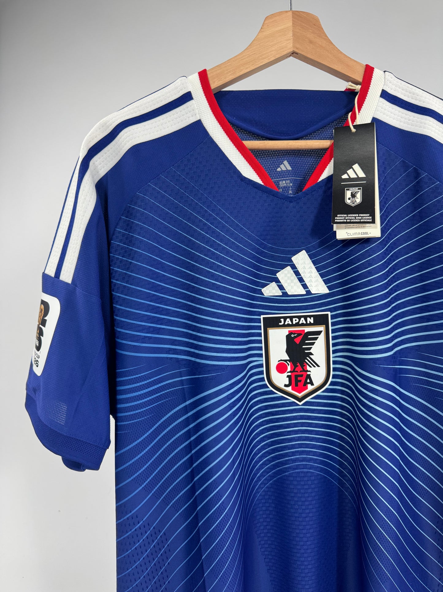 2026 ADIDAS JAPAN HOME JERSEY PLAYER AUTHENTIC VERSION NEW WITH TAGS (XL)