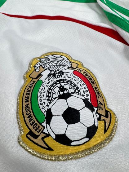 2009 ADIDAS MEXICO AWAY JERSEY CUAUHTEMOC BLANCO 10-(L)