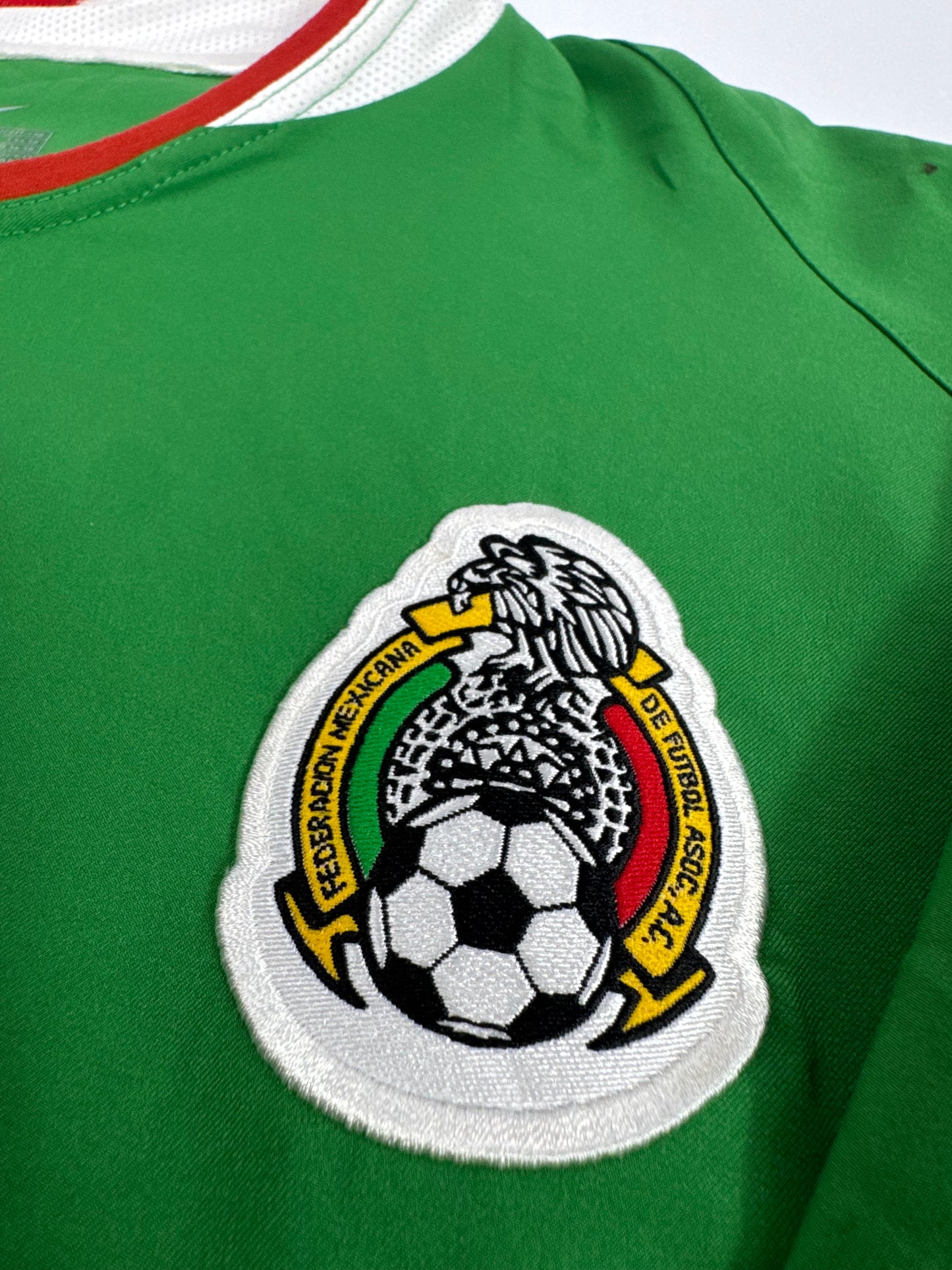 2003 NIKE MEXICO HOME JERSEY JARED BORGETTI 9 (XL)