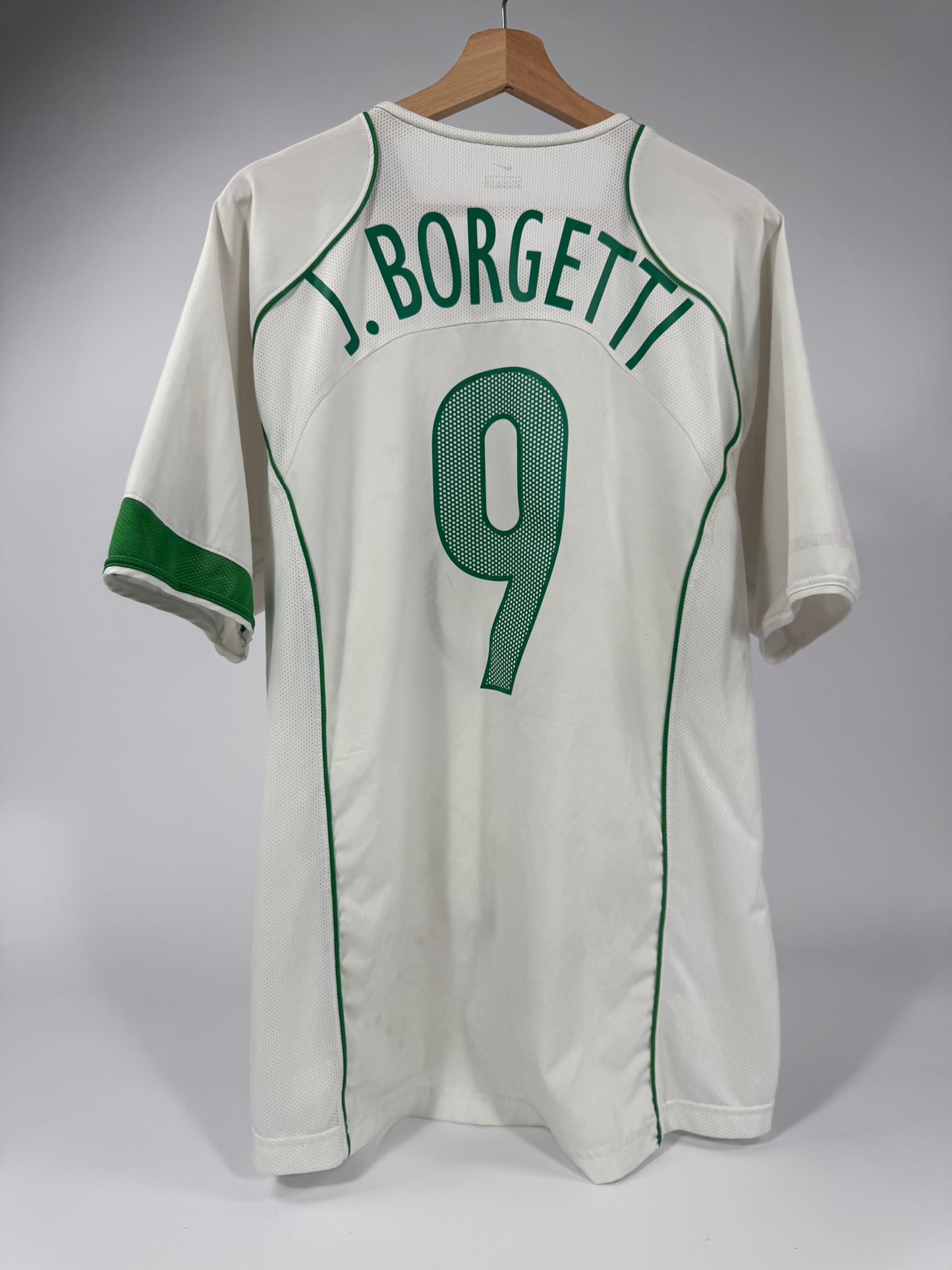 2004/05 NIKE T90 MEXICO AWAY JERSEY BORGETTI 9 (L)