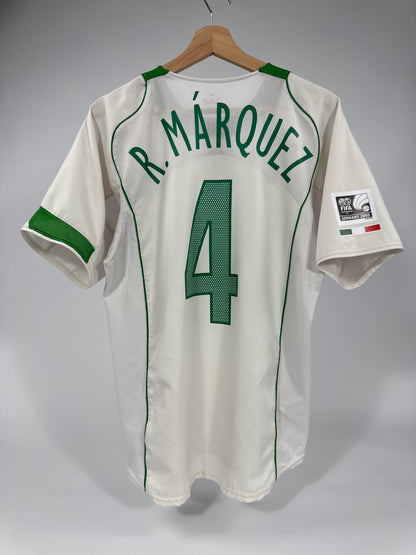 2004/05 NIKE T90 MEXICO AWAY JERSEY RAFA MARQUEZ 4 (M)