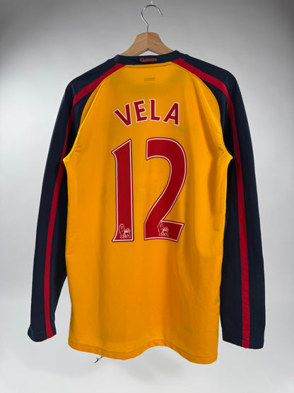 2009 NIKE ARSENAL AWAY JERSEY CARLOS VELA 12 (S)