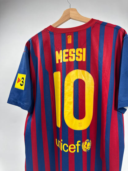2011/12 FC BARCELONA HOME SHIRT MESSI 10 -(XL)
