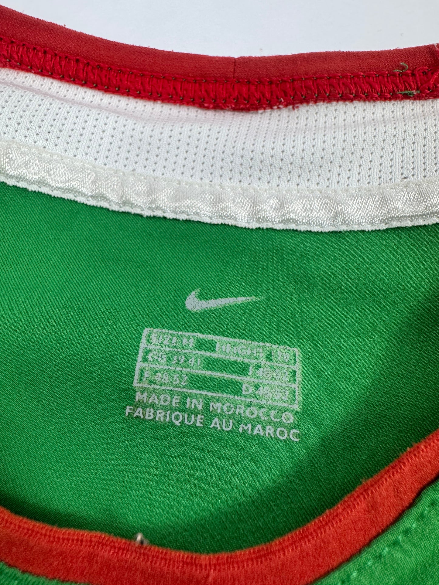 2003 NIKE MEXICO HOME JERSEY RAF MARQUEZ 4-(M)