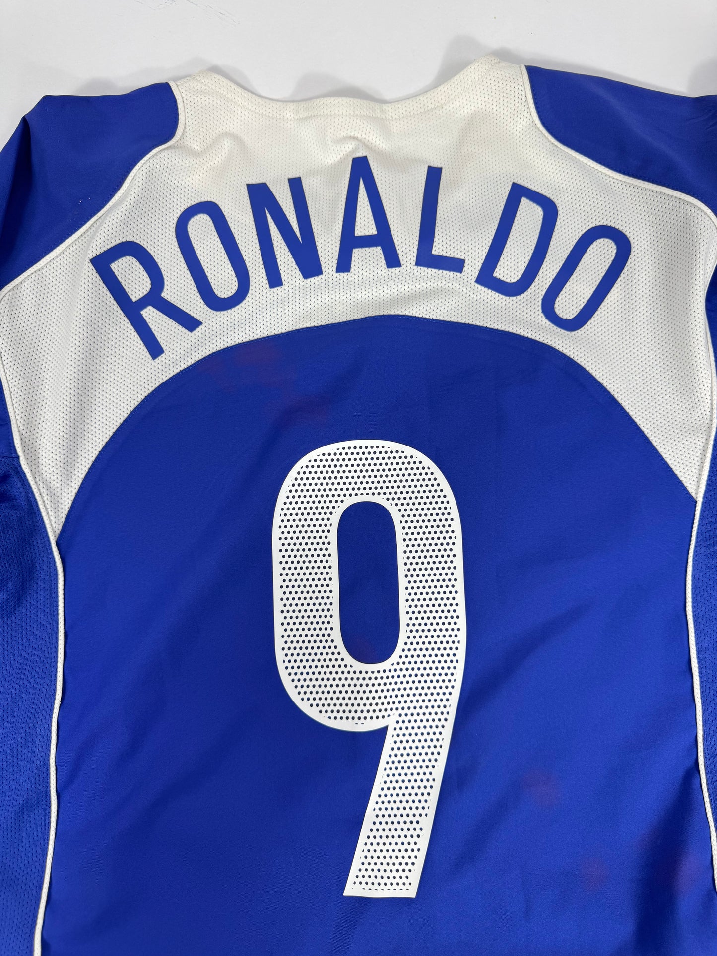 2004/05 NIKE T90 BRAZIL AWAY JERSEY RONALDO 9-(L)