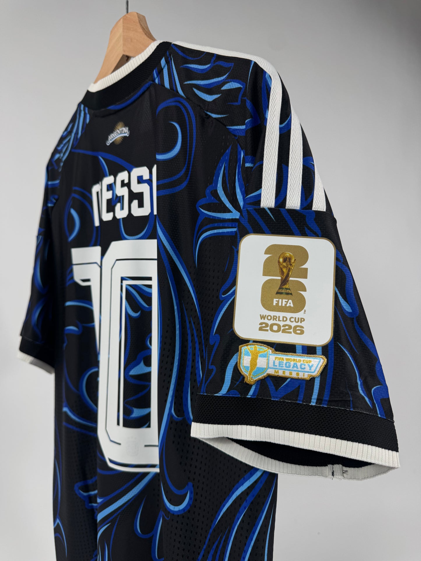 2026 ADIDAS ARGENTINA AWAY JERSEY MESSI 10 AUTHENTIC PLAYER VERSION (L)