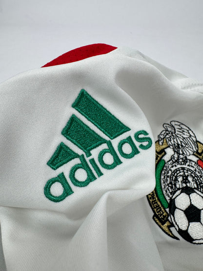 2007 ADIDAS MEXICO AWAY JERSEY CUAUHTEMOC BLANCO 10-(XL_