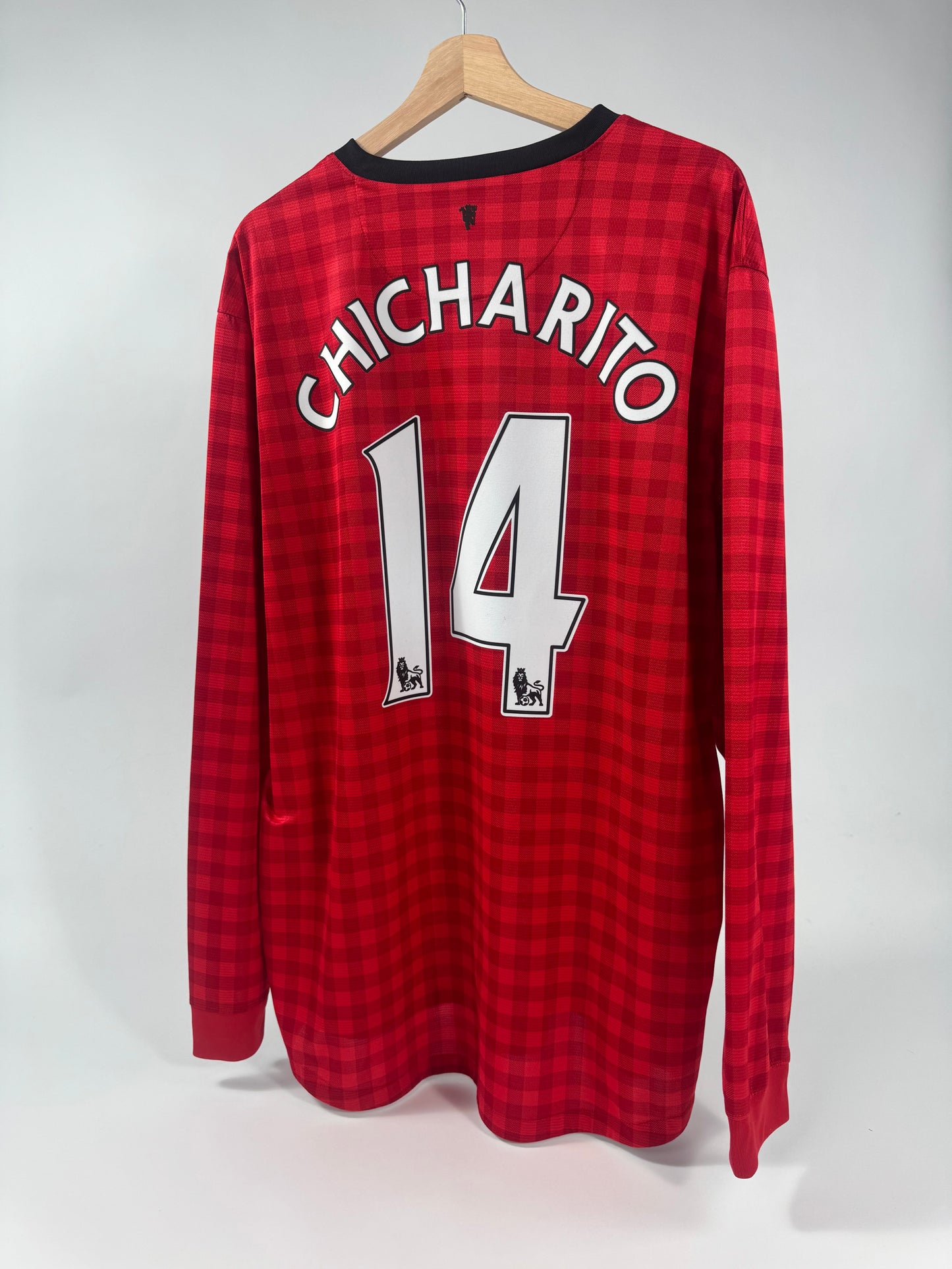2012/13 NIKE MANCHESTER UNITED HOME JERSEY CHICHARITO 14 (XXL)