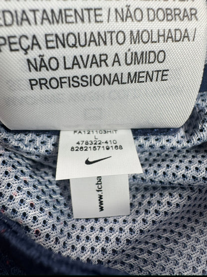 2012/13 NIKE FC BARCELONA JERSEY NEW WITH TAGS PLAYER VERSION-(L)