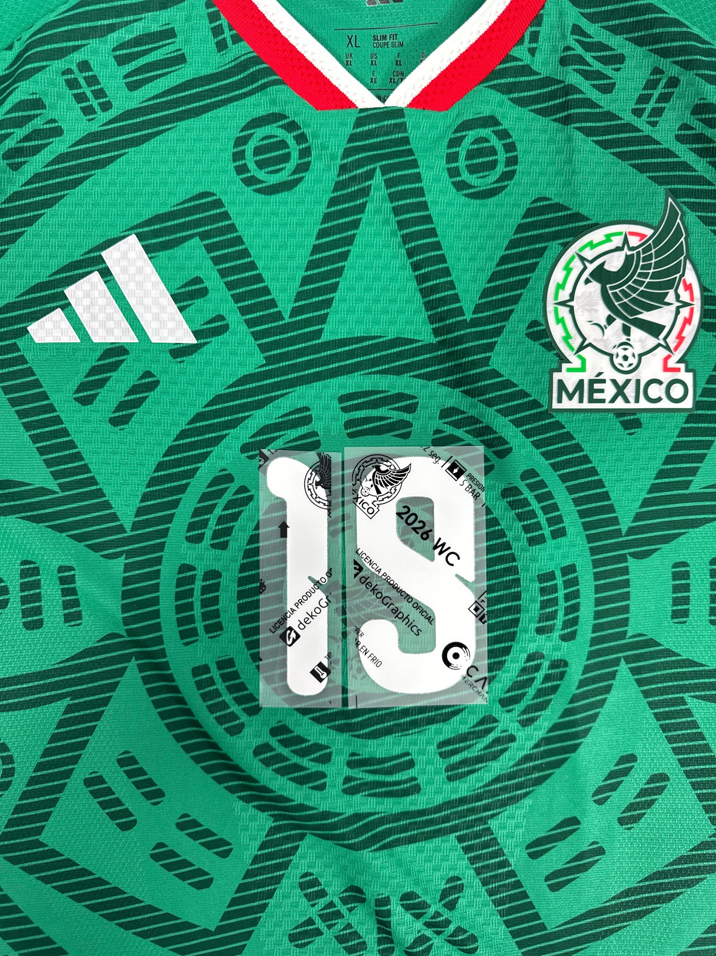 2026 OFFICIAL MEXICO WORLD CUP HOME NAME SET-FIDALGO 19