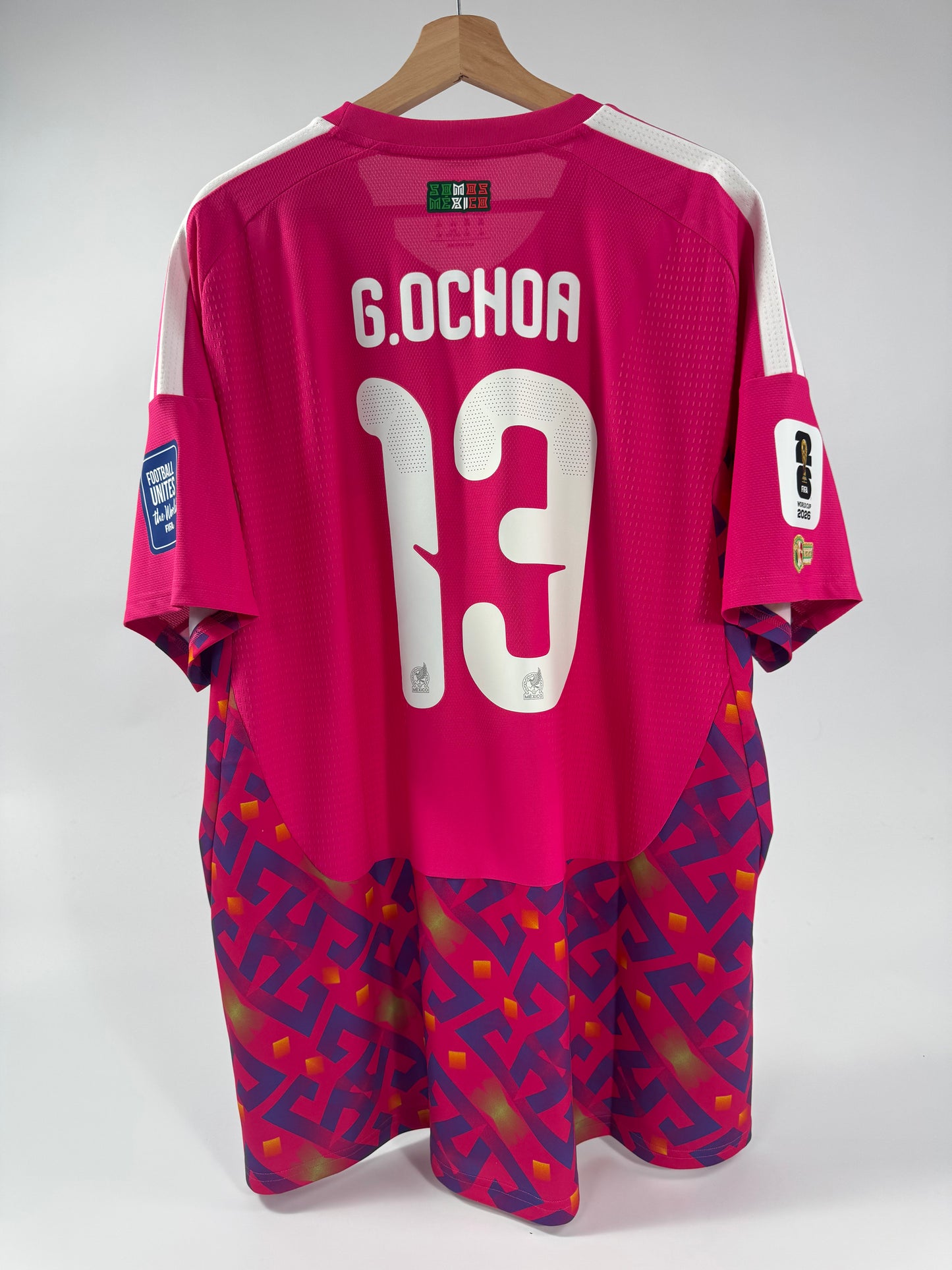 2026 ADIDAS MEXICO GK JERSEY AUTHENTIC PLAYER VERSION GUILLERMO OCHOA 13 (XXL) NEW WITH TAGS