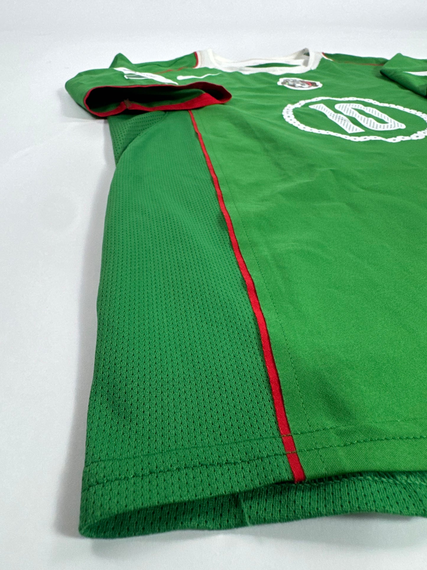 2004/05 NIKE T90 MEXICO HOME JERSEY CUAUHTEMOC BLANCO 10 PLAYER ISSUE UTILERIA (M)