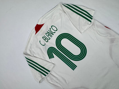 2007 ADIDAS MEXICO AWAY JERSEY CUAUHTEMOC BLANCO 10-(XL_