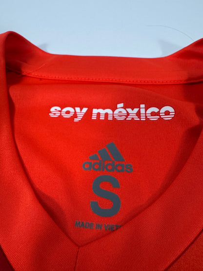 2018 WORLD CUP ADIDAS MEXICO GK JERSEY OCHOA 13 PLAYER ISSUE (UTILERIA) (S)