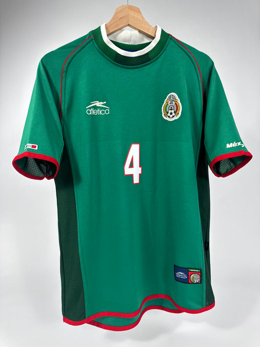 2001 ATLETICA MEXICO HOME JERSEY MARQUEZ 4(M)